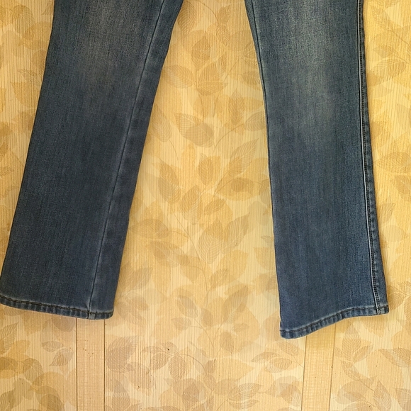 Lincoln Outfitters Fleece Lined Winter Denim Bootcut Size 8 Mid Rise Jeans - Picture 3 of 10